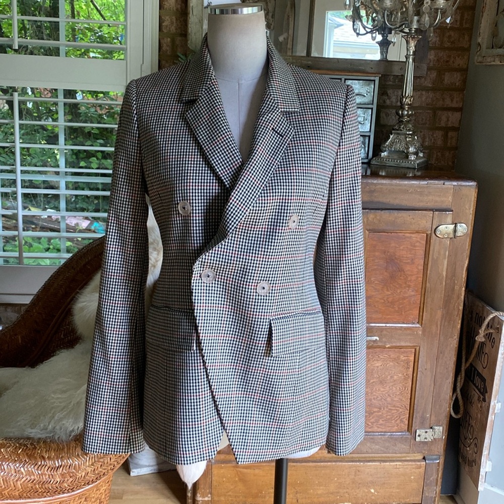MANUEL RITZ ITALY LUXURY BLAZER JACKET 44 US 12 EXCELLENT